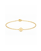 Pulseira Trevo em Ouro Amarelo 18K