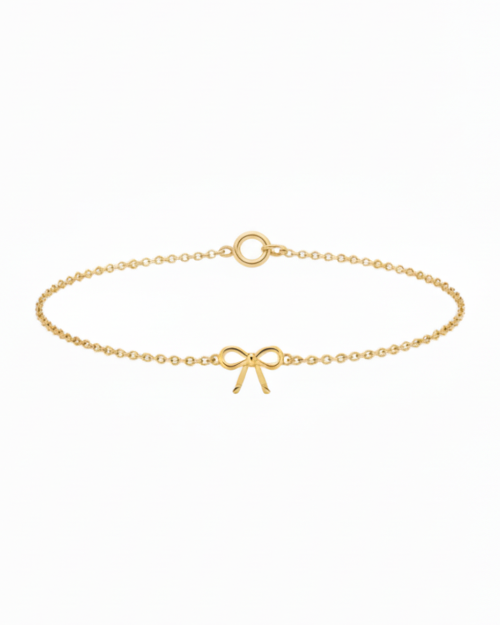 Pulseira Laço em Ouro Amarelo 18K