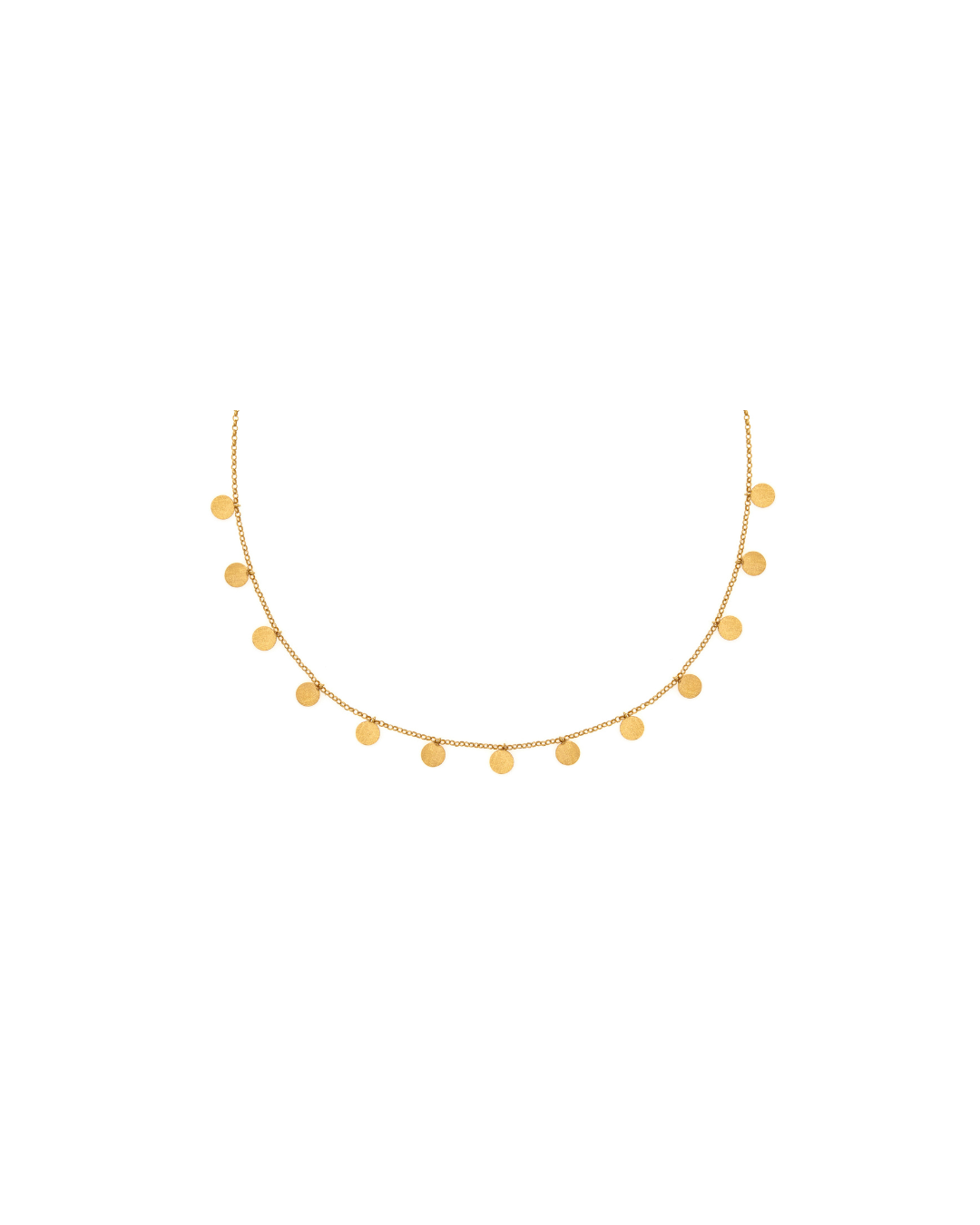 Colar Choker SHINE Ouro Amarelo - Collab Duda