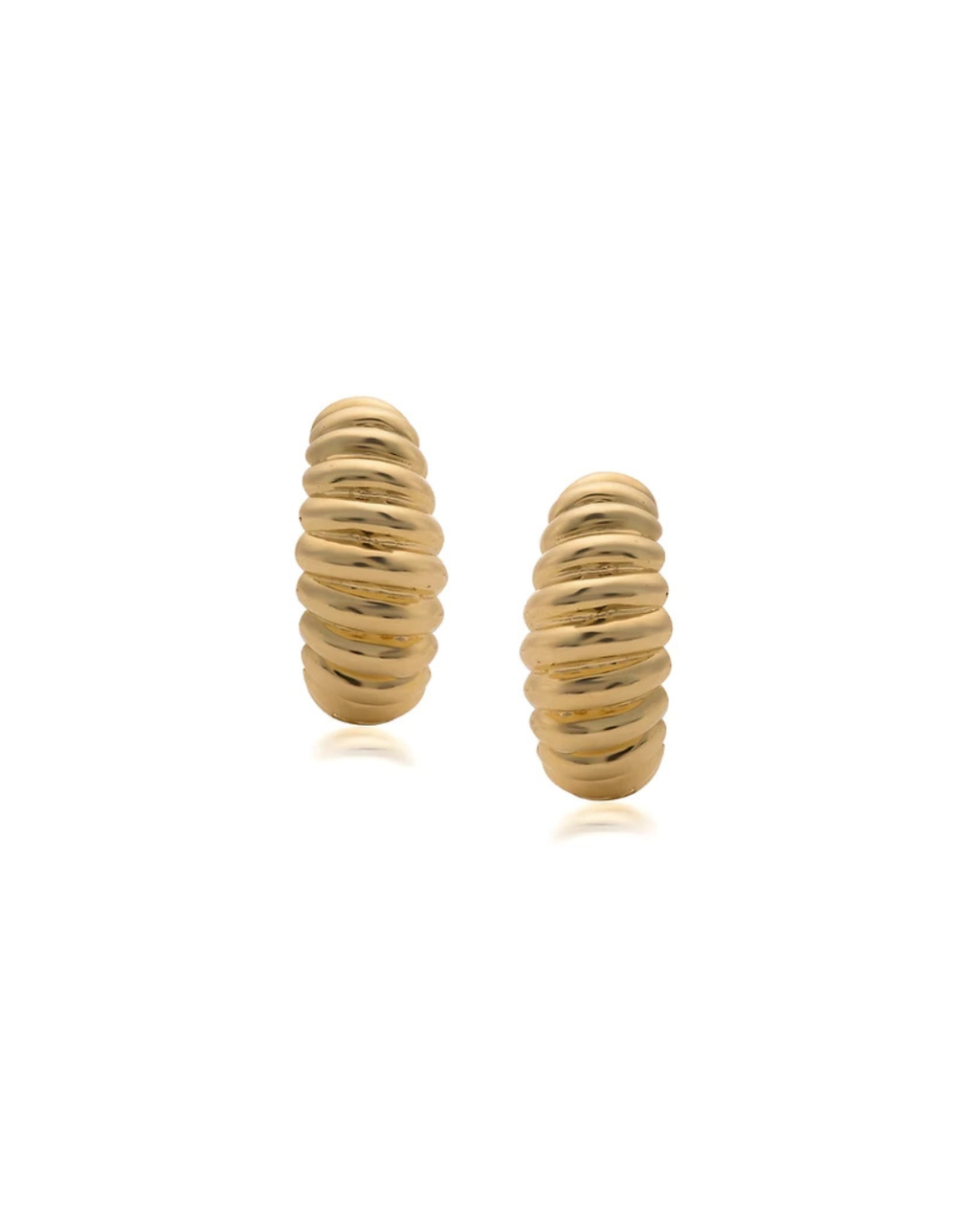 Twist Earring in 18k Yellow Gold