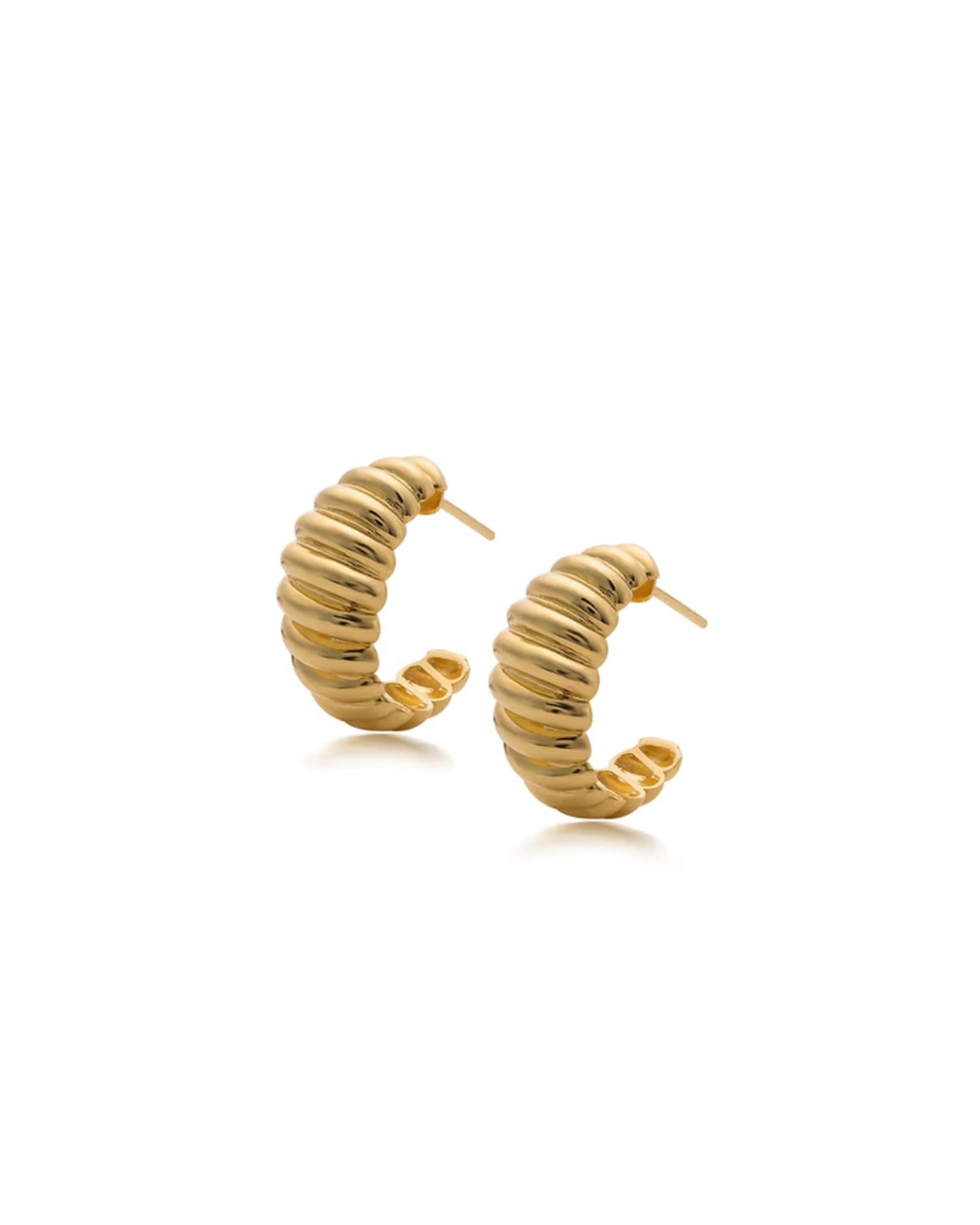 Twist Earring in 18k Yellow Gold