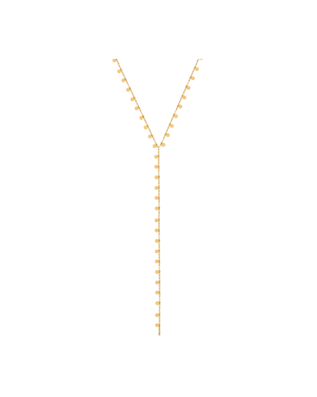 Colar Gravatinha Média Ouro Amarelo - Collab Duda