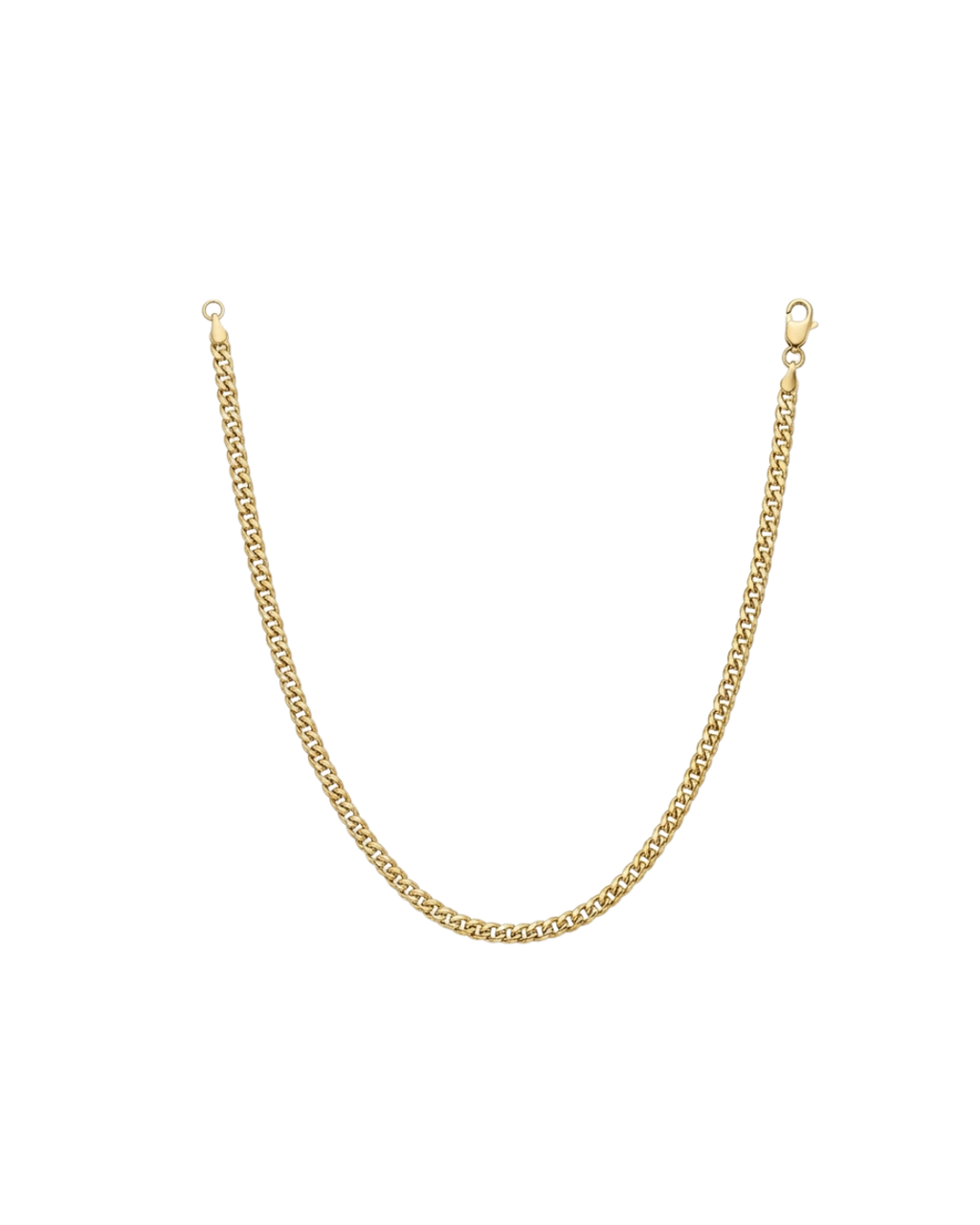 Corrente Groumet Longa em Ouro 18K