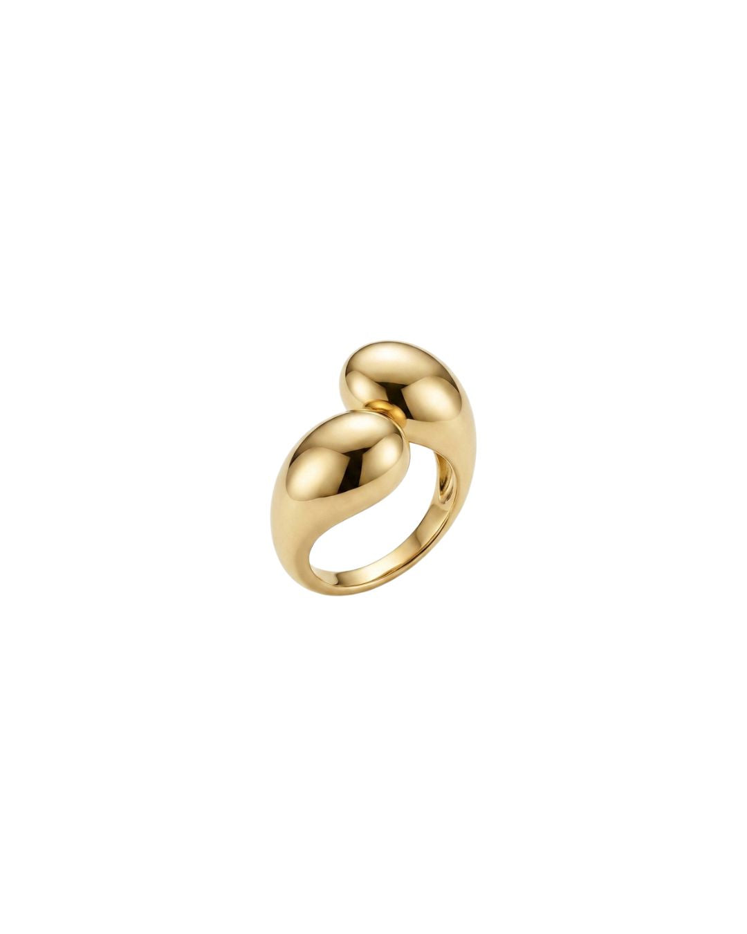 Anel Gota BOLD M em Ouro Amarelo 18K