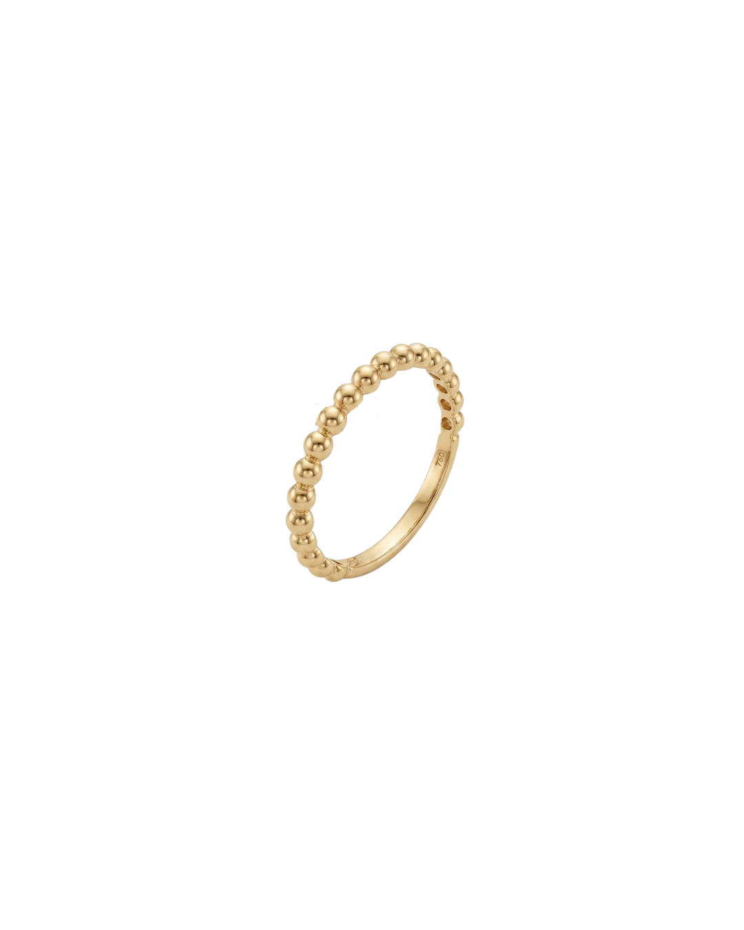 Anel Bolinhas em Ouro 18K