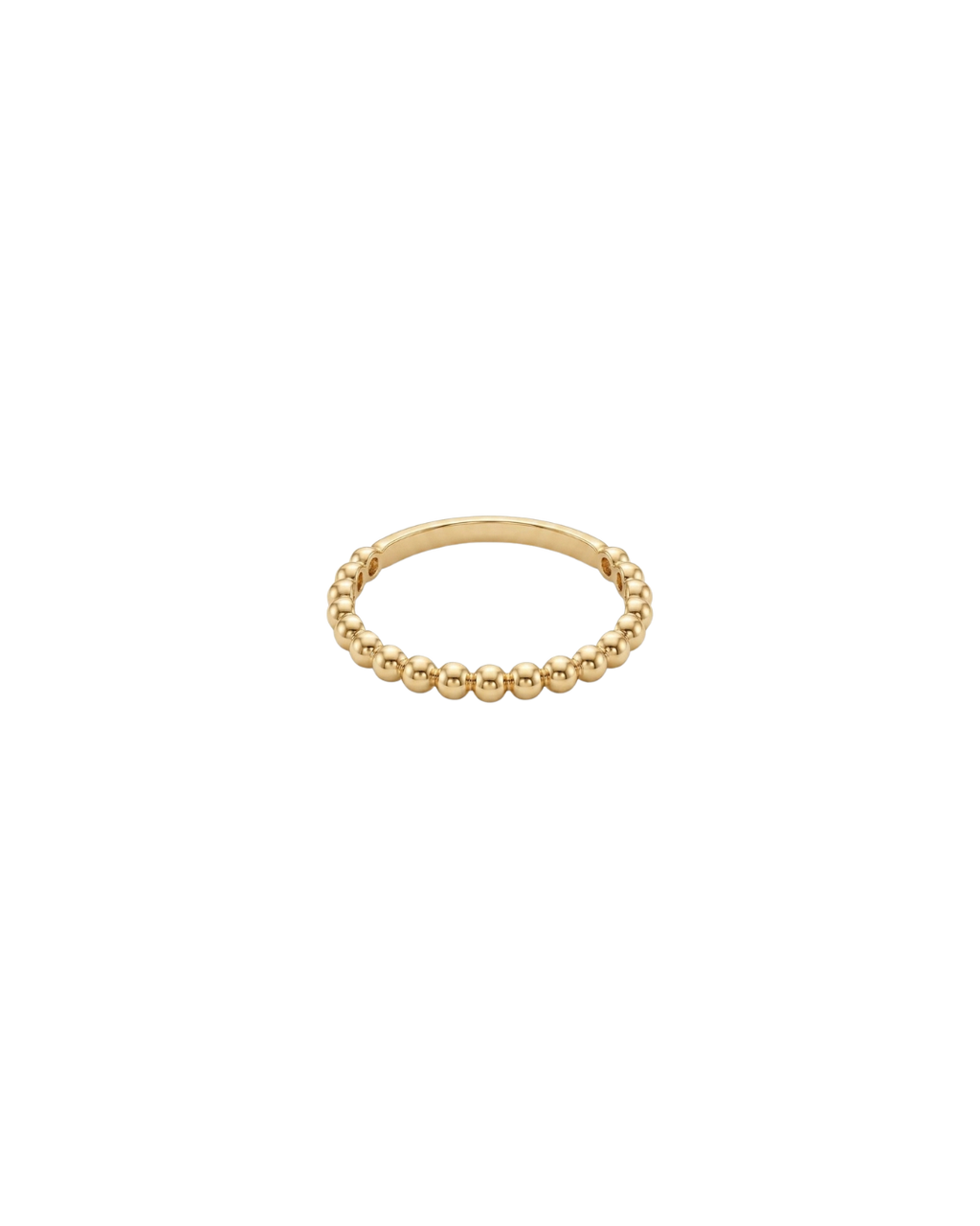Anel Bolinhas em Ouro 18K
