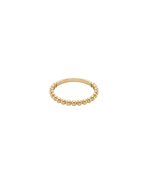 Anel Bolinhas em Ouro 18K