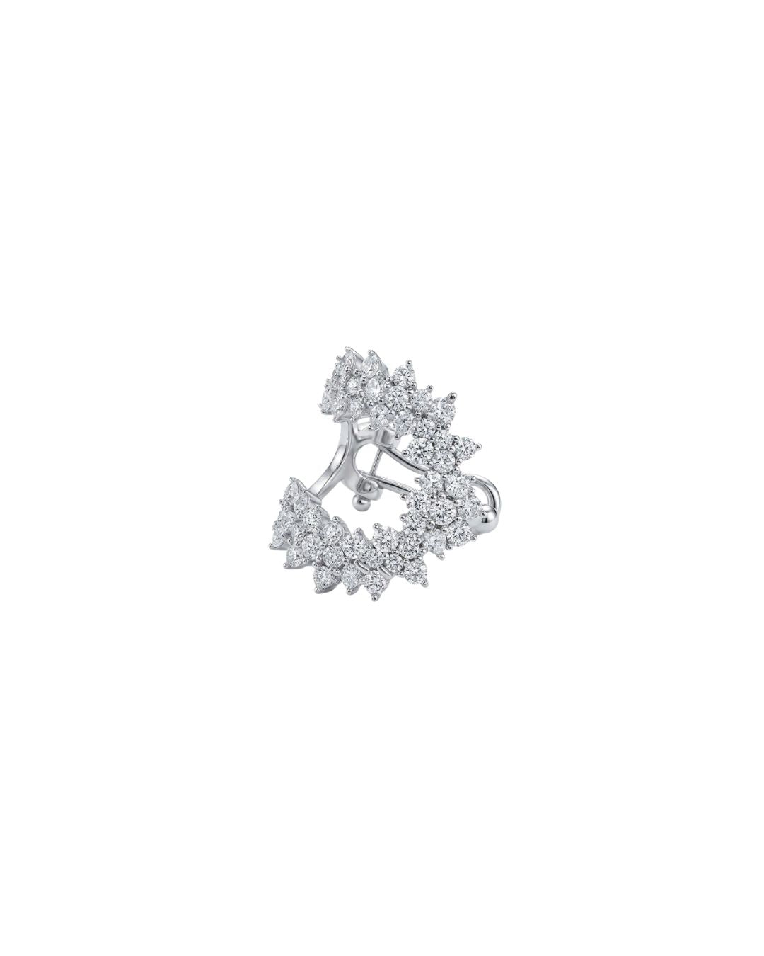 Piercing WAVE Diamantes em Ouro Branco 18K
