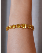 Pulseira GLAM Berilos em Ouro Amarelo 18K