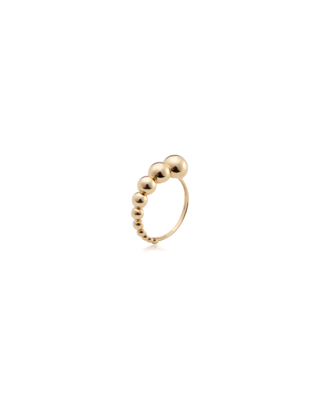 Anel Sphere Slim em Ouro Amarelo 18K
