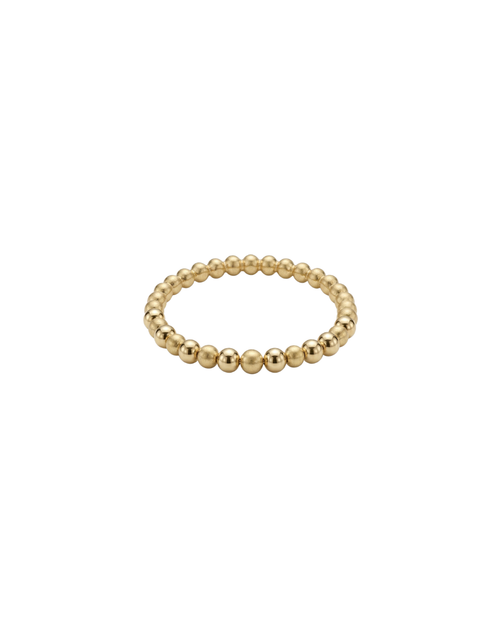 Anel Bolinhas em Ouro 18K