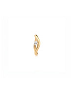 Anel MOMA Diamante Gota em Ouro Amarelo 18K