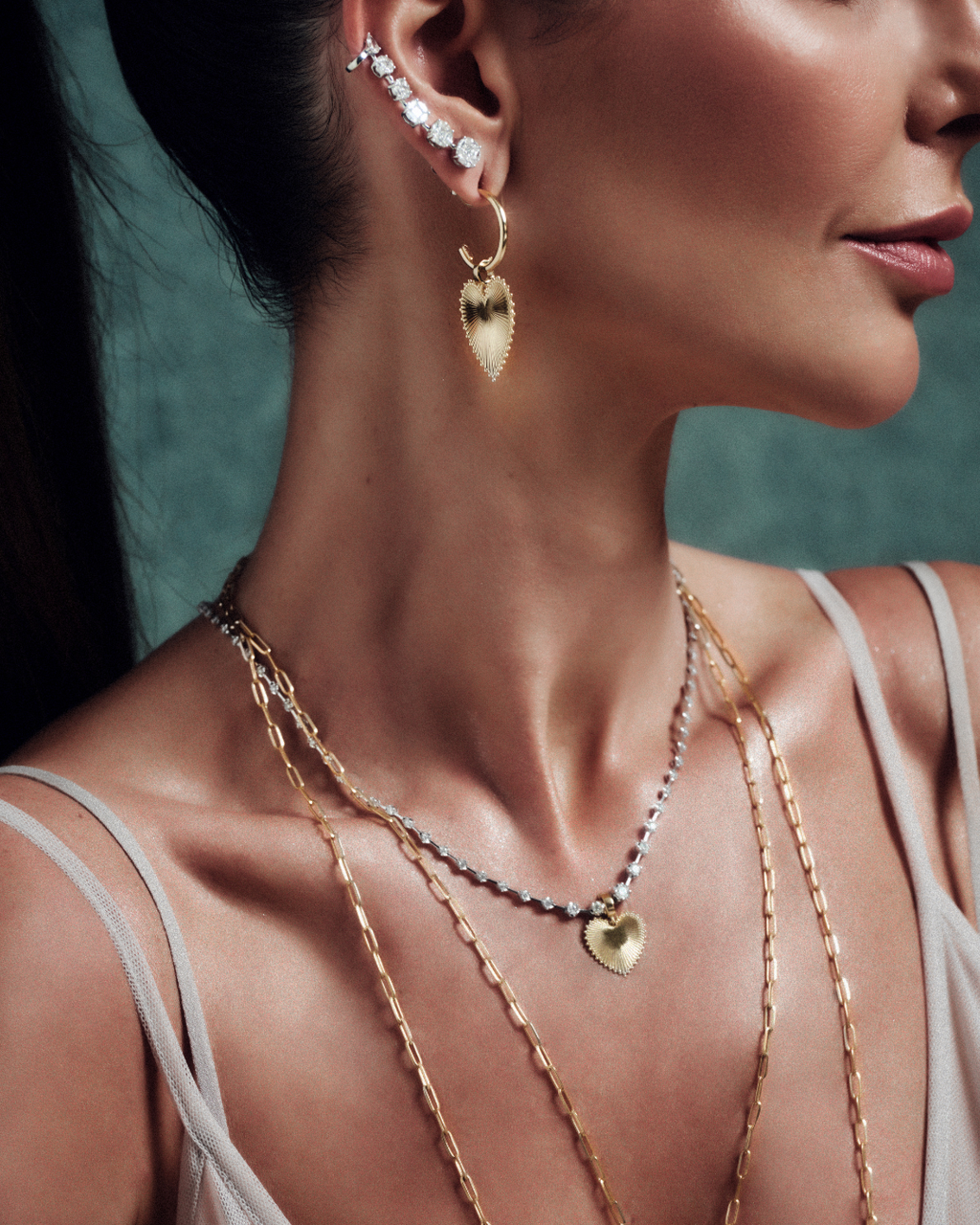 Brinco Argola P em Ouro amarelo 18K - Collab Carol Toledo